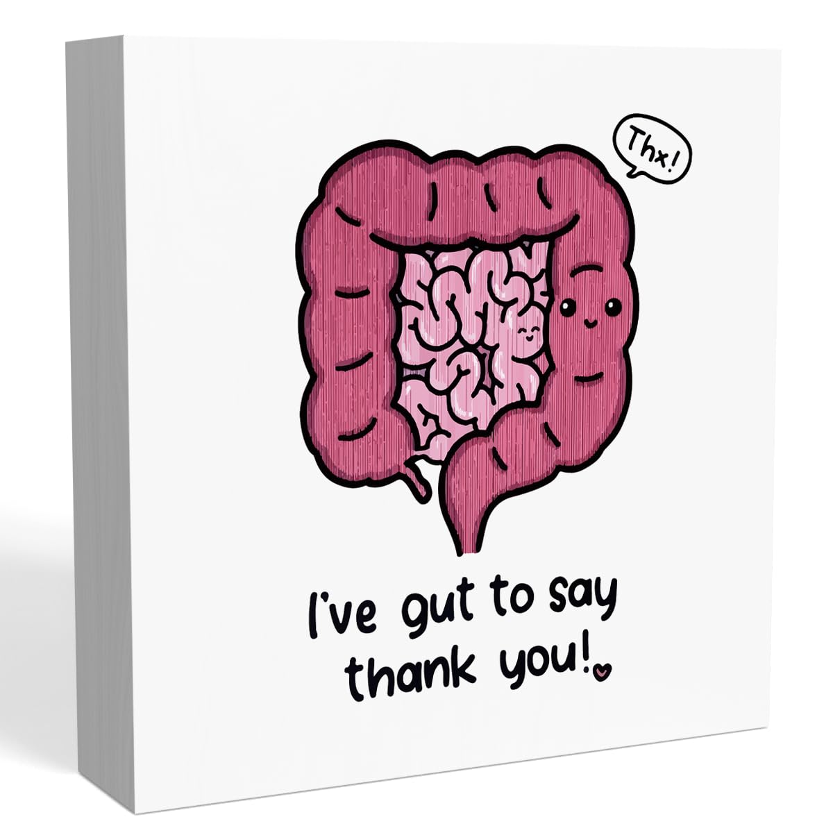 Thank You Gifts for Doctor Nurse Funny Appreciation Gifts for Gastroenterologist Surgeon Graduation Retirement Gift for Colorectal Surgeon Humorous Doctor Office Decor 5 x 5 inches