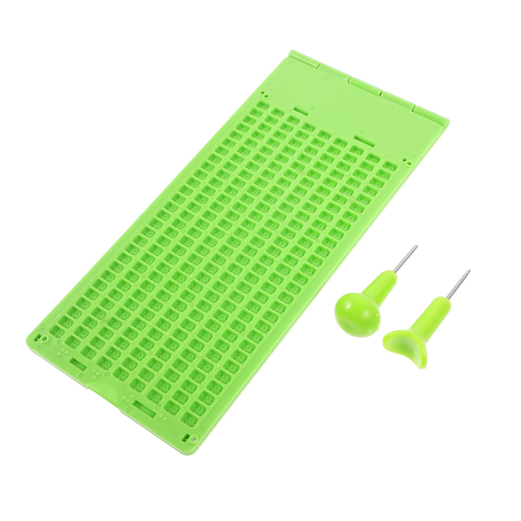 FRCOLOR Reusable Braille Writing 28 for Blind with Stylus Braille Writing