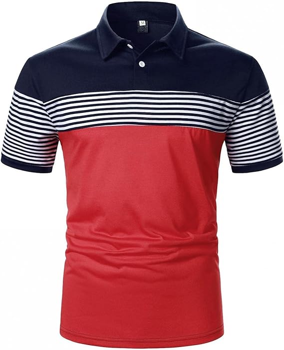 Amazon 上着 メンズ 夏 半袖 Yuede 1 ポロシャツ Tシャツ ビジネスシャツ カットソー かっこいい スリムtシャツ おおきいサイズ スウェットシャツ おしゃれ 夏秋 トップス ゴルフウェア カットソー プルオーバー 男性用 柔らかい 通勤シャツ ポロシャツ 通販