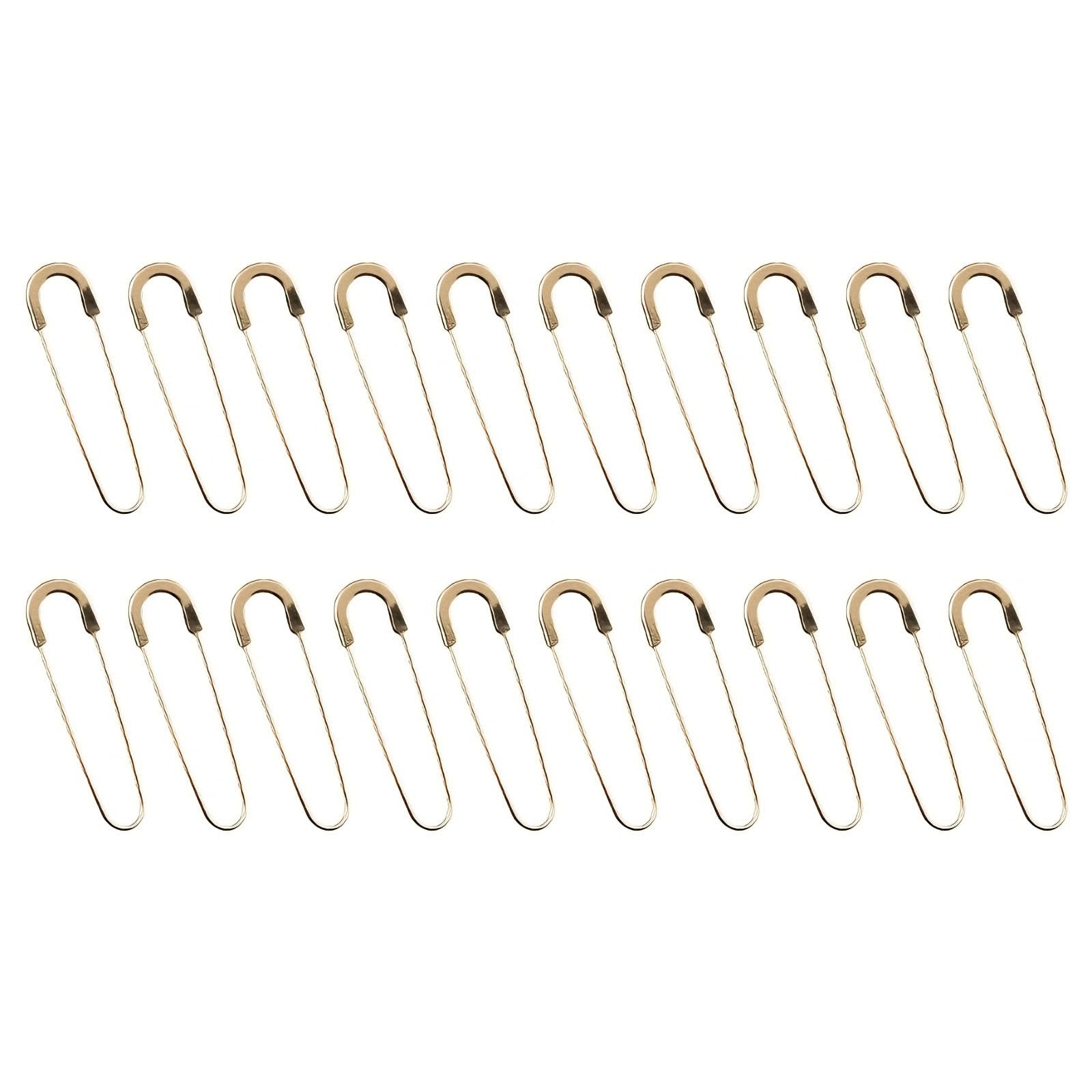 Buxuaaaa Gold 20Pcs Metal Pin Multipurpose U Shape Quilting Pin For Clothing Dressmaking Tailoring Sewing Project Waist Cinching Clasp