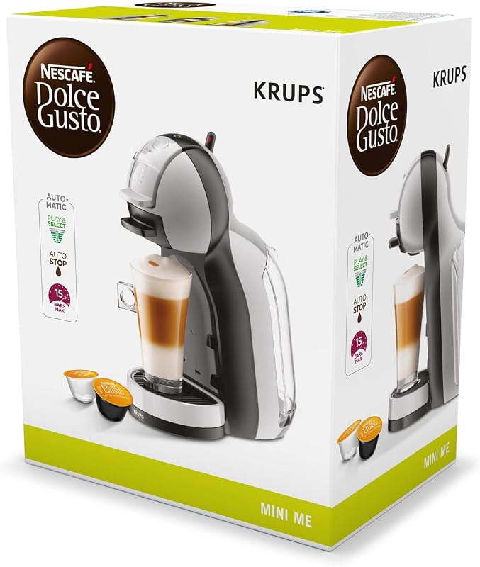 Nescafé Dolce Gusto Mini Me kapszulás kávéfőző 1500W szürke-fekete