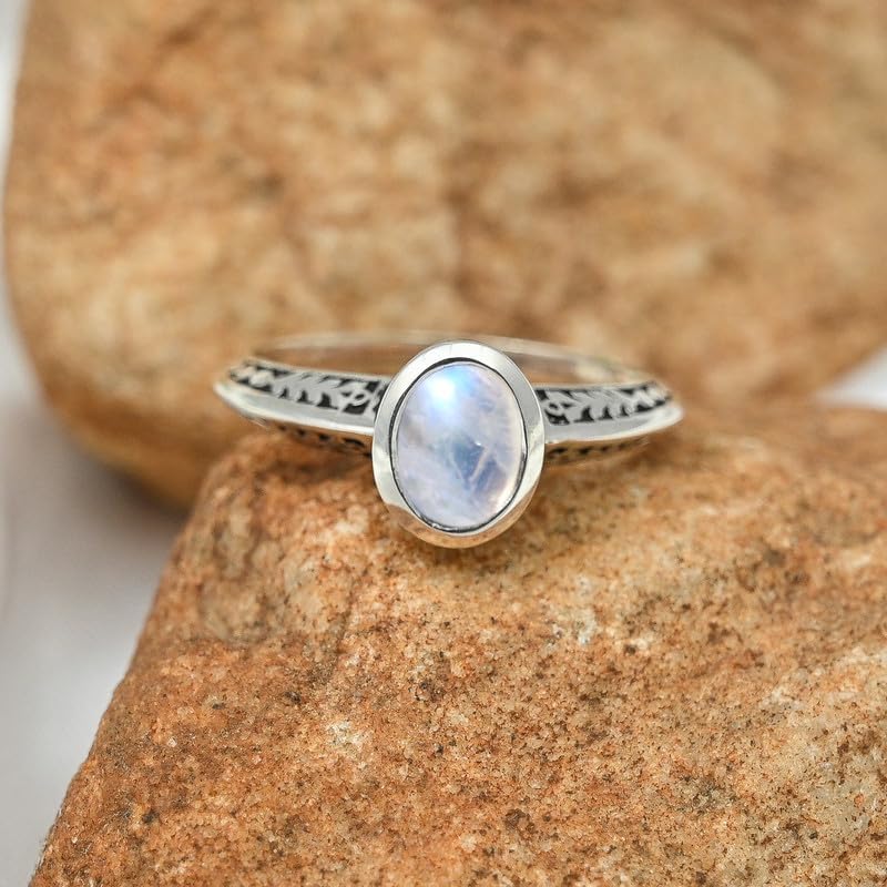 Gemstone Men & Women Band Ring All Size Silver Plated Gift Item Handmade Jewelry CRG1146AA image 2