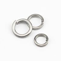 Vista 4 de Juego surtido de arandelas de bloqueo de resorte de acero inoxidable 304, 600 piezas, 9 tamaños - M2 M2.5 M3 M4 M5 M6 M8 M10 M12