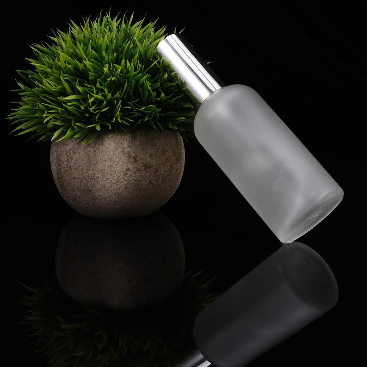 Hemobllo 10 Pezzi Bottiglie Spray 100ml Nebulizzatore Fine Design a Pompa Portatile Bottiglie in Vetro e Plastica per Lozione Corpo ed Essenze in Viaggio