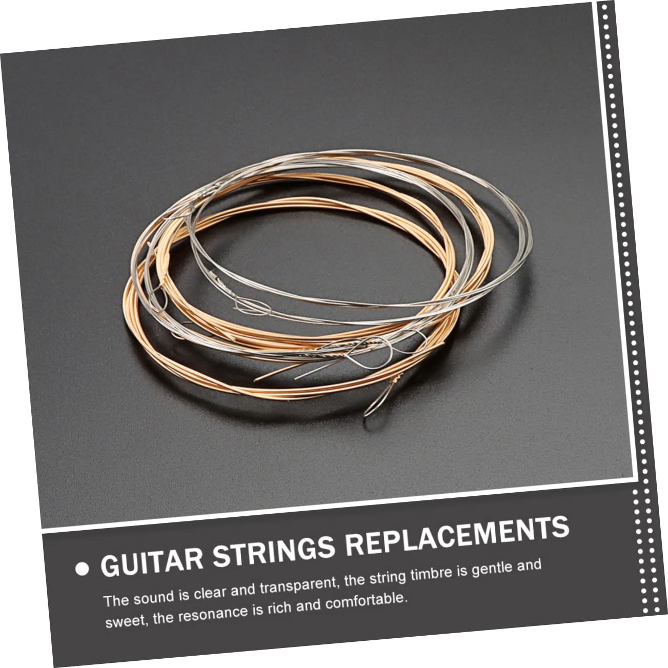 SUPVOX 24pezzi Corde Professionali Per Mandolino Da Acciaio Tensione Standard Per Suoni Eccezionali e Maggiore Sustain Facili Da Sostituire e Utilizzare Accessori Per Musicisti e