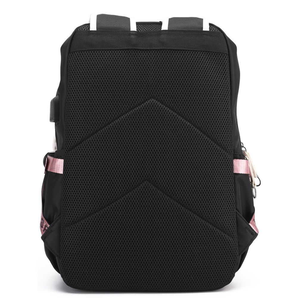 Búho ligero Hedwig Rucksack Owl Book Bag Harry Magic School Bag Students Laptop Backpack con puerto de carga USB