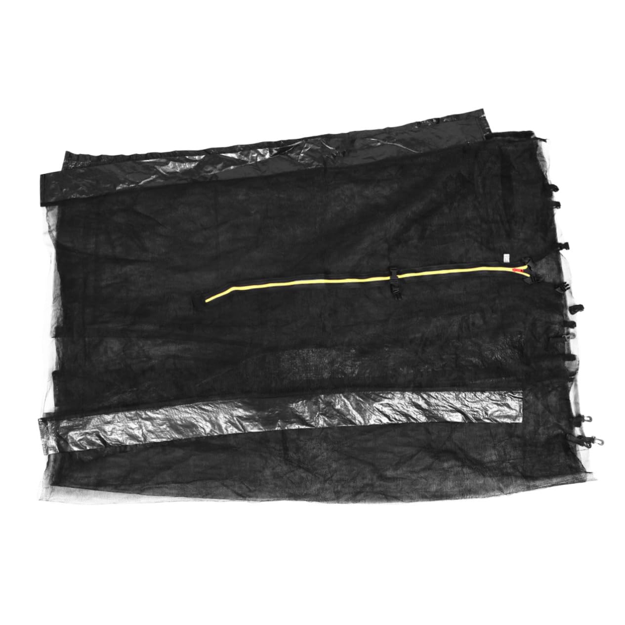 Mipcase Trampoline Safety Net Outdoor Bounce Enclosure Net 6ft High Soft Pp Mesh Replacement Netting for Boys and Girls