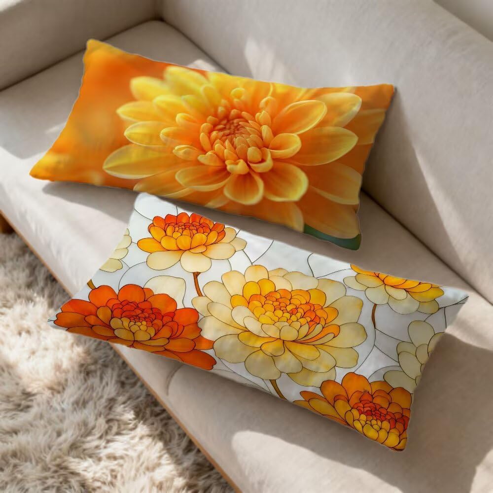 Jedwabna poszewka na poduszkę 50 x 70 cm poszewka na poduszkę na sofę żółta poszewka na poduszkę jedwabna poduszka aksamitna poduszka do salonu dekoracja do salonu prezenty dekoracja domu dwustronny