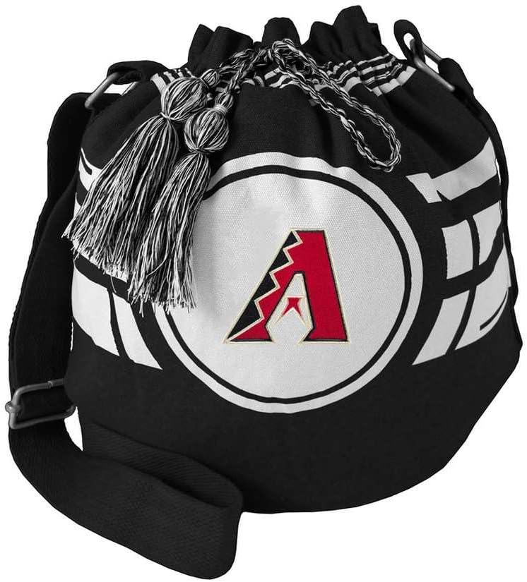 Little Earth MLB Boston Red Sox Womens Drawstring BagRipple Bucket Style, Team Color, One Size