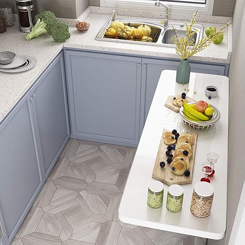 Mesa de comedor de consola de cocina montada en la pared, escritorio plegable multifunción para ahorrar espacio, mesa de aprendizaje para colgar en