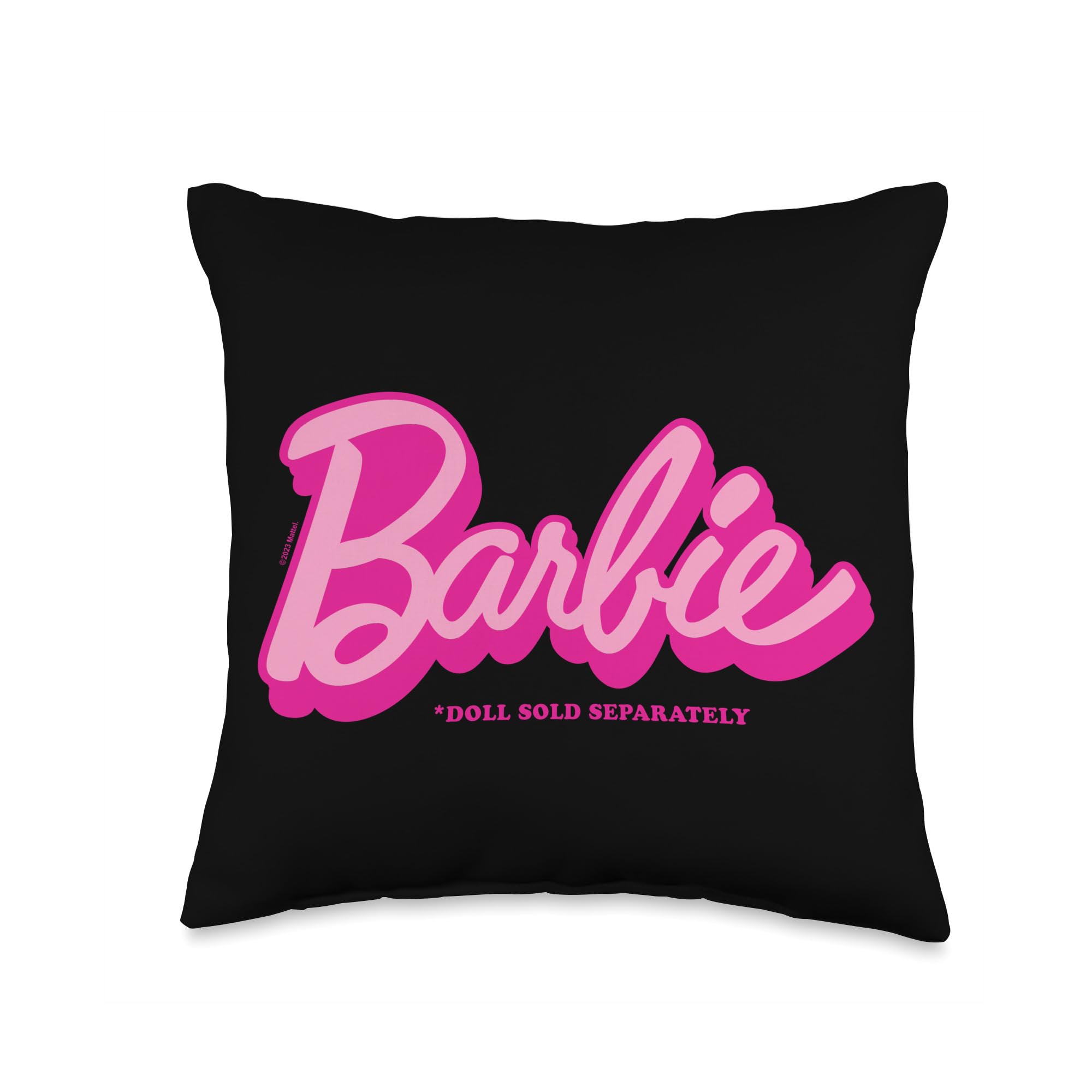 Barbie Coussin décoratif multicolore pour chambre d'enfant 40x40 cm
