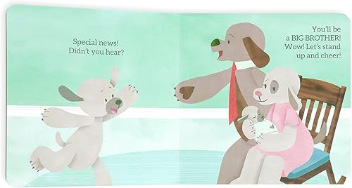 Miniatura 2 de DEMDACO Going to Be A Big Brother - Libro de cartón duro para niños (6 x 6 pulgadas)