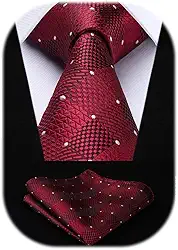 Conjunto de gravata xadrez xadrez de tecido clássico formal masculino e bolso quadrado