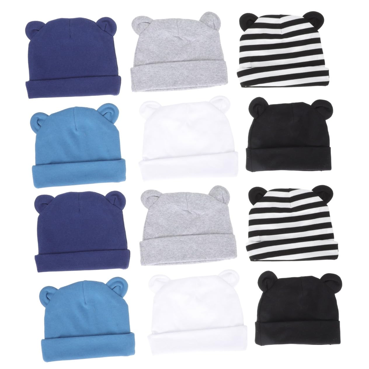 VALICLUD Cappuccio Fetale per Caps Cuffia da Ospedale per Neonati Berretto Cappello Termico Cappello Riscaldante Cappello Turbante Cappelli per Cotone