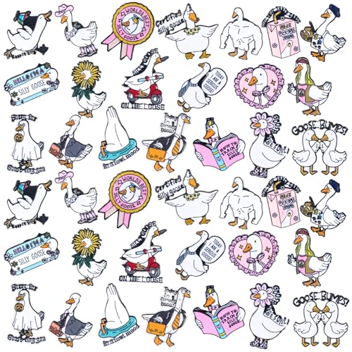 Image of Landical 60 Pcs Western Lapel Enamel Pins Bulk Silly Goose Derby Horse Camping Coastal Cowgirl Cowboy Hat Pins for Clothing Bag Truck Hat Decor Jewelry Party Favors Gift