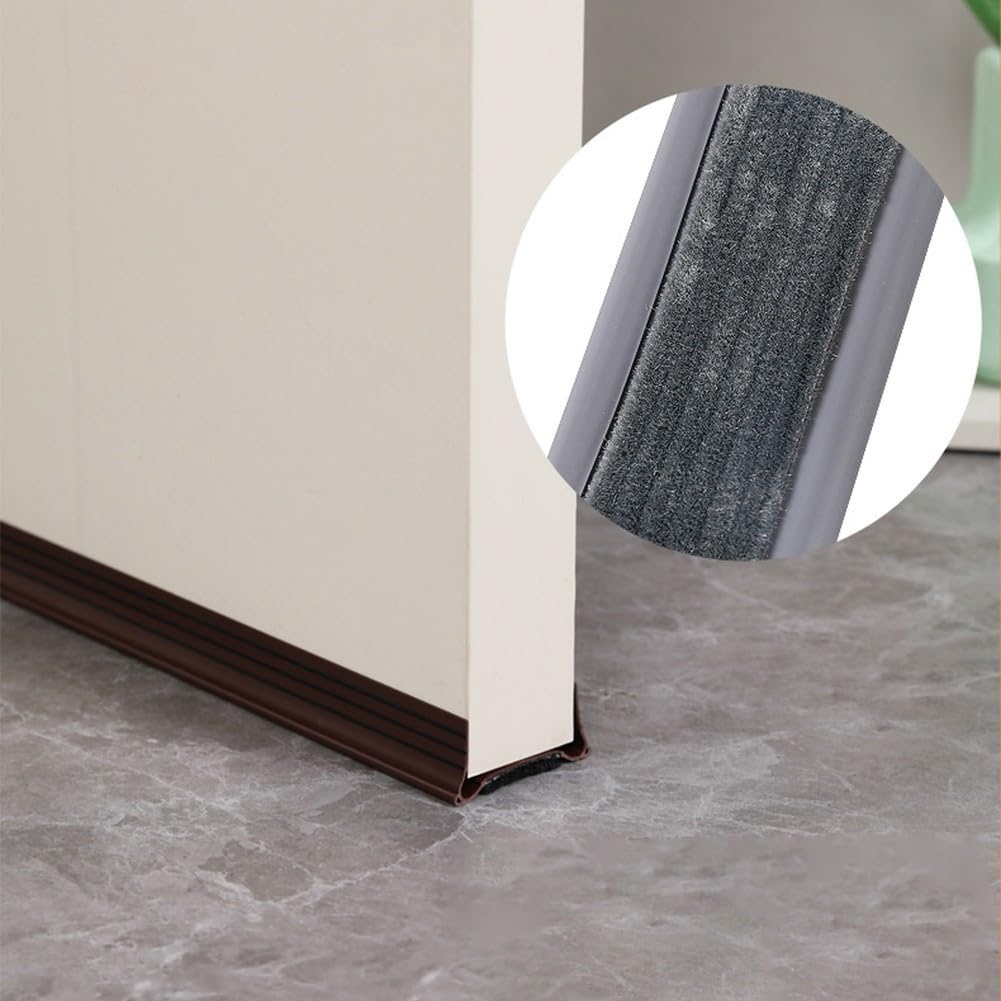 Paraspifferi per isolamento termico, 93 cm, per il risparmio energetico e il comfort (bianco, 5 cm)