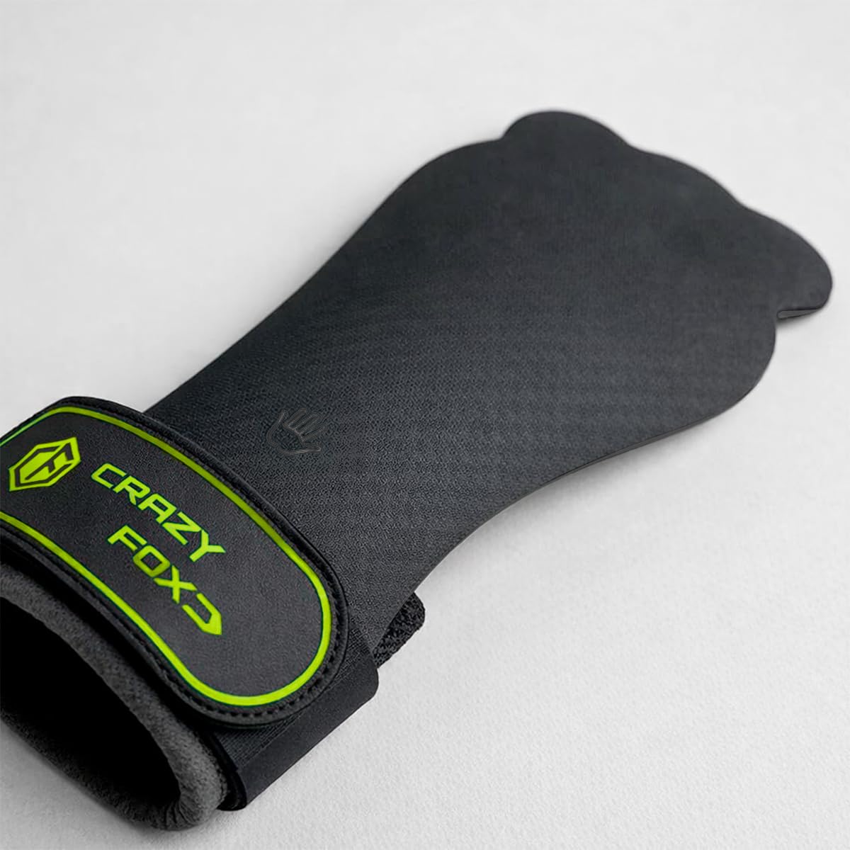 Crazy Fox Luva Palmar Hand Grip para Cross Treino, Preto, Proteção