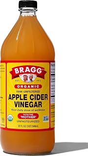 Bragg Organic Raw Apple Cider Vinegar, 32 Ounce - 1 Pack - Amazon product rated Grade B
