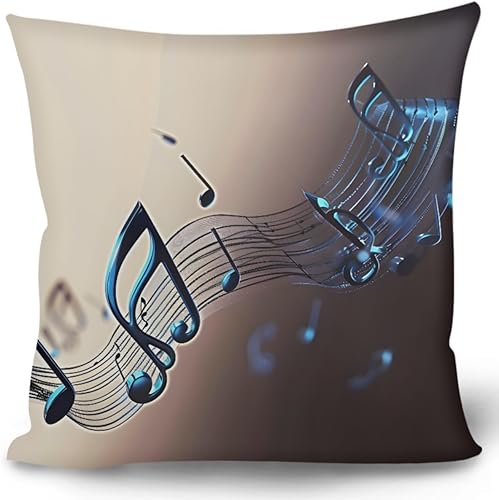 Miniatura 4 de GLUDEAR Juego de 4 fundas de almohada decorativas de 18 x 18 pulgadas, fundas modernas para dormitorio, sofá, sala de estar, decoración del hogar,