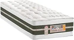 Colchao Solteiro Castor Silver Star Mola Bonnel Air Double Face 088X188X034