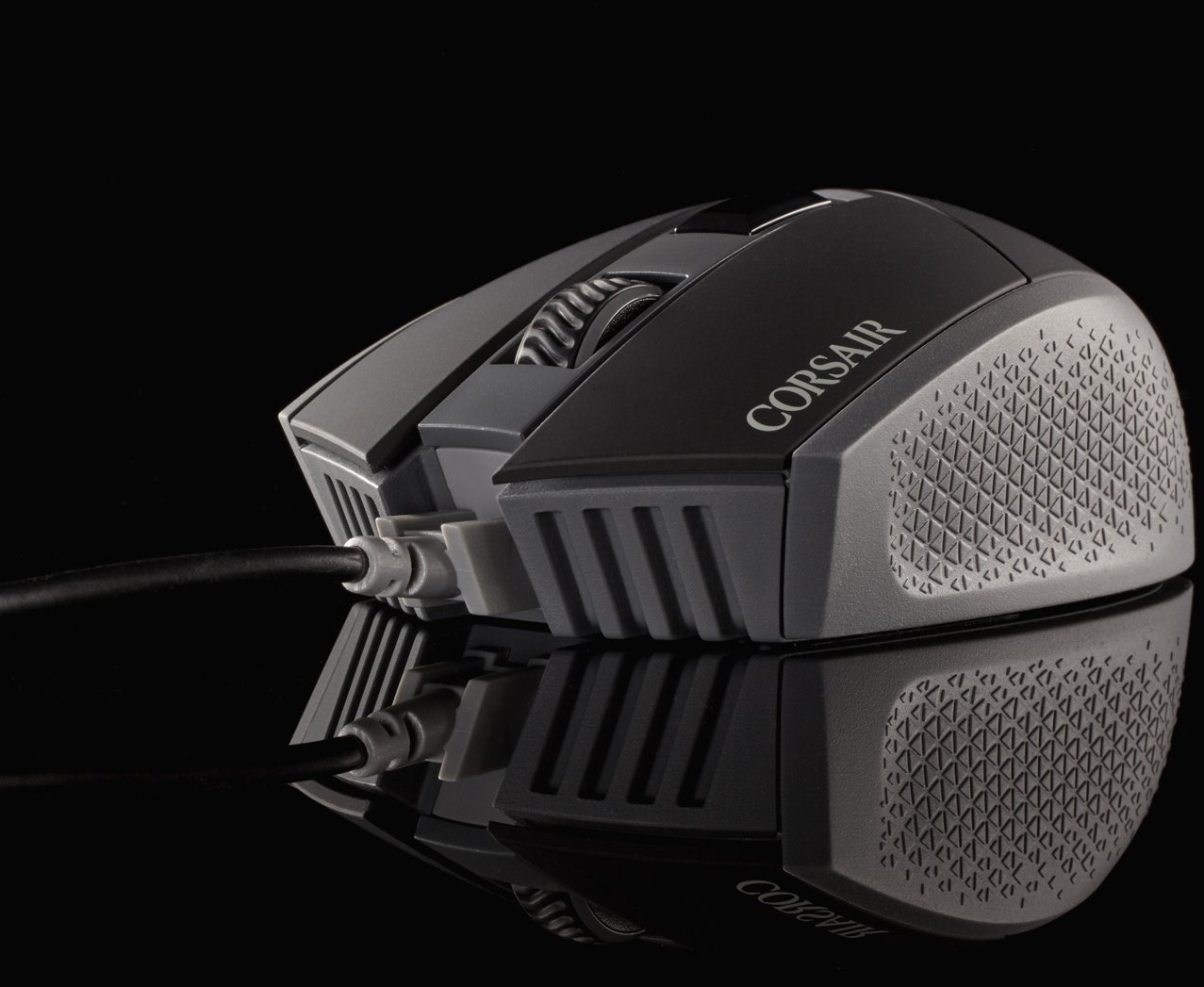 Corsair Katar Mouse Ottico da Gioco, Ambidestro, 8000 DPI, con Cavo, Nero