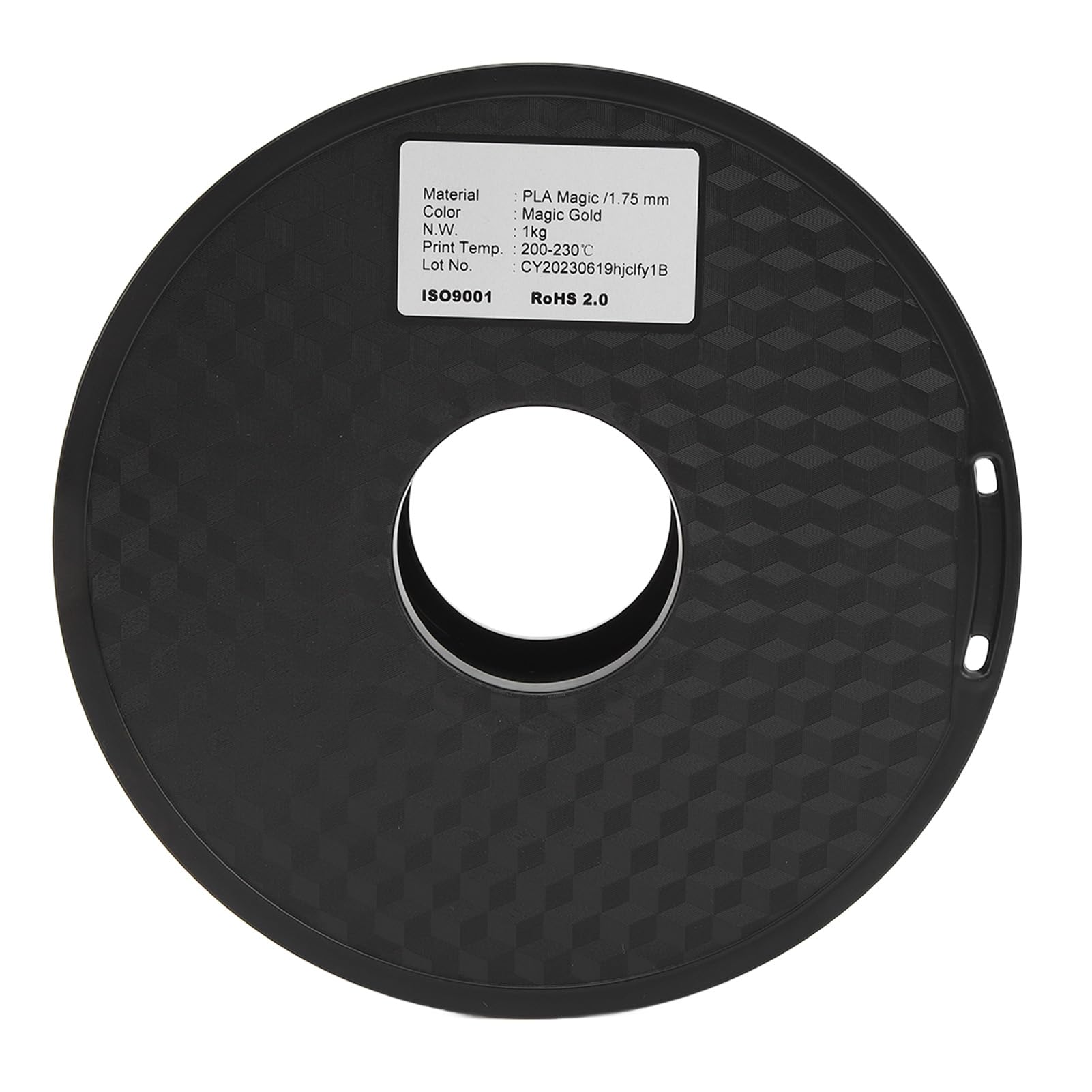 Materiał eksploatacyjny do druku 3D, 1,75 mm, filament PLA, złoty kolor, materiał eksploatacyjny do drukarki 3D, filament 200-230 ℃