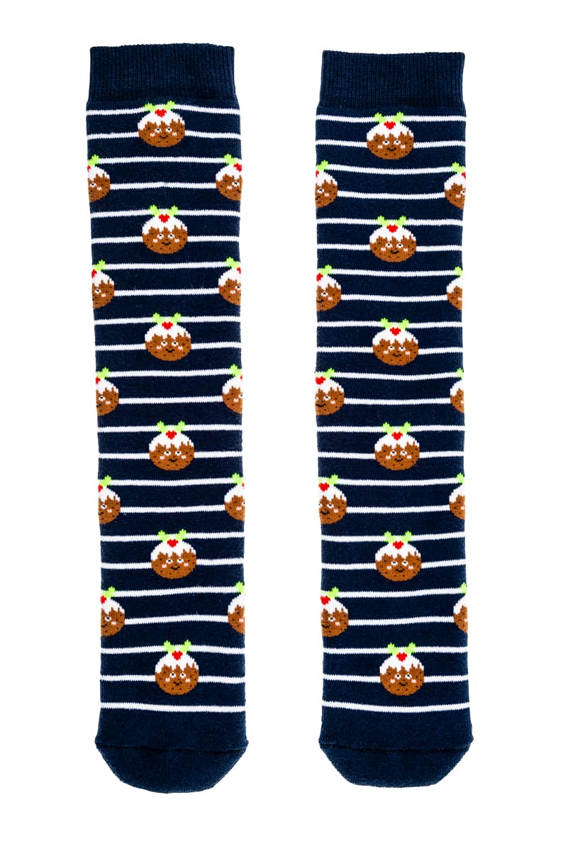 Squelch Childs Wellie Socks 6-8Yrs Christmas Puddings from B&Q