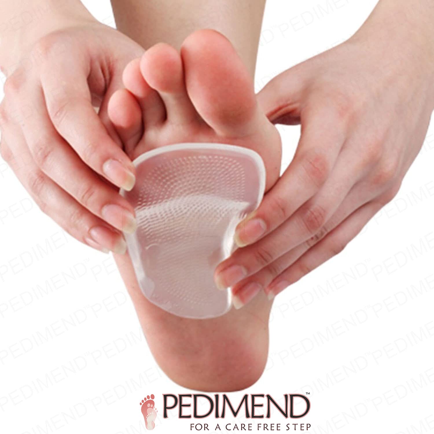 PedimendTM, solette ortopediche lunghe 3/4 con supporto per arco plantare, piede piatto, pronazione, fascite plantare
