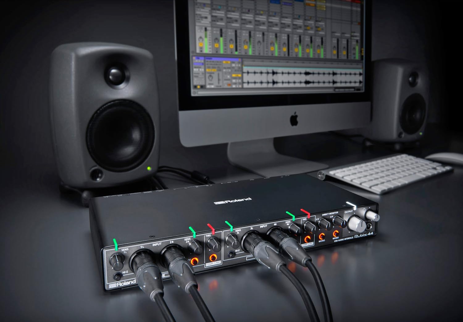 Roland Rubix44 - Interfaccia audio USB 4x4 + cuffie Keepdrum
