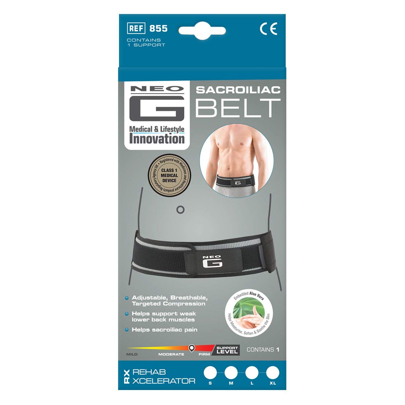 Neo G Sacroiliac Belt for Women and Men Lower Back Support Pelvic