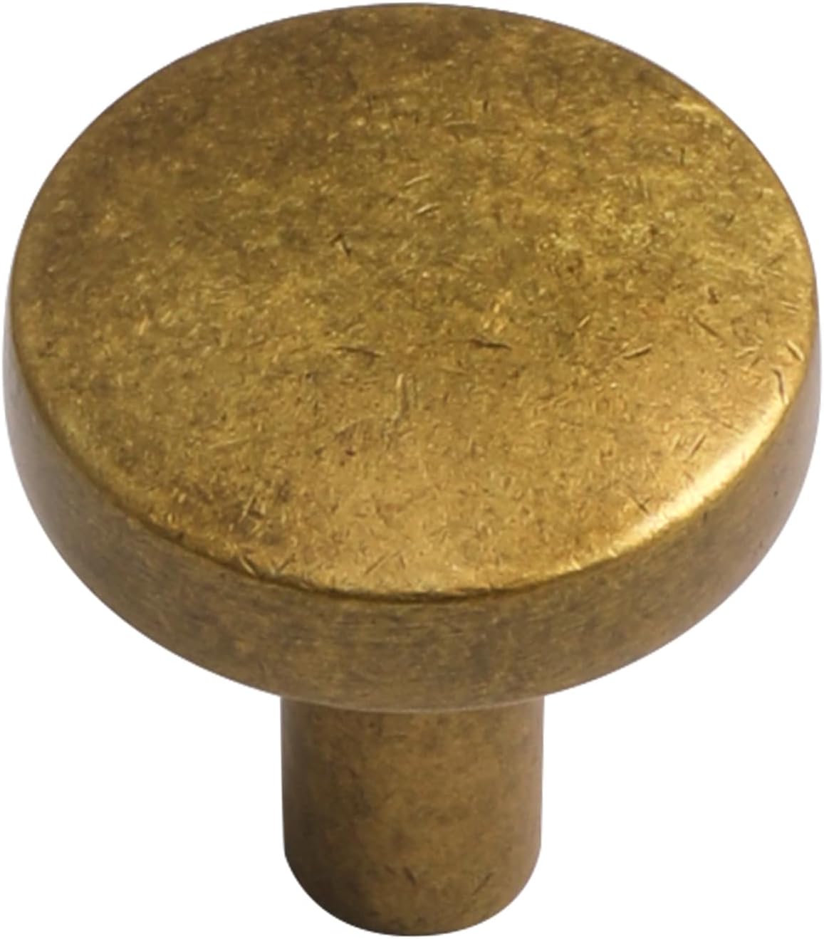 10 Pack Antique Brass Cabinet Knobs Classic Vintage Retro Drawer Pulls Kitchen Cupboard Bathroom Dresser Handles Cabinet Hardware Middle