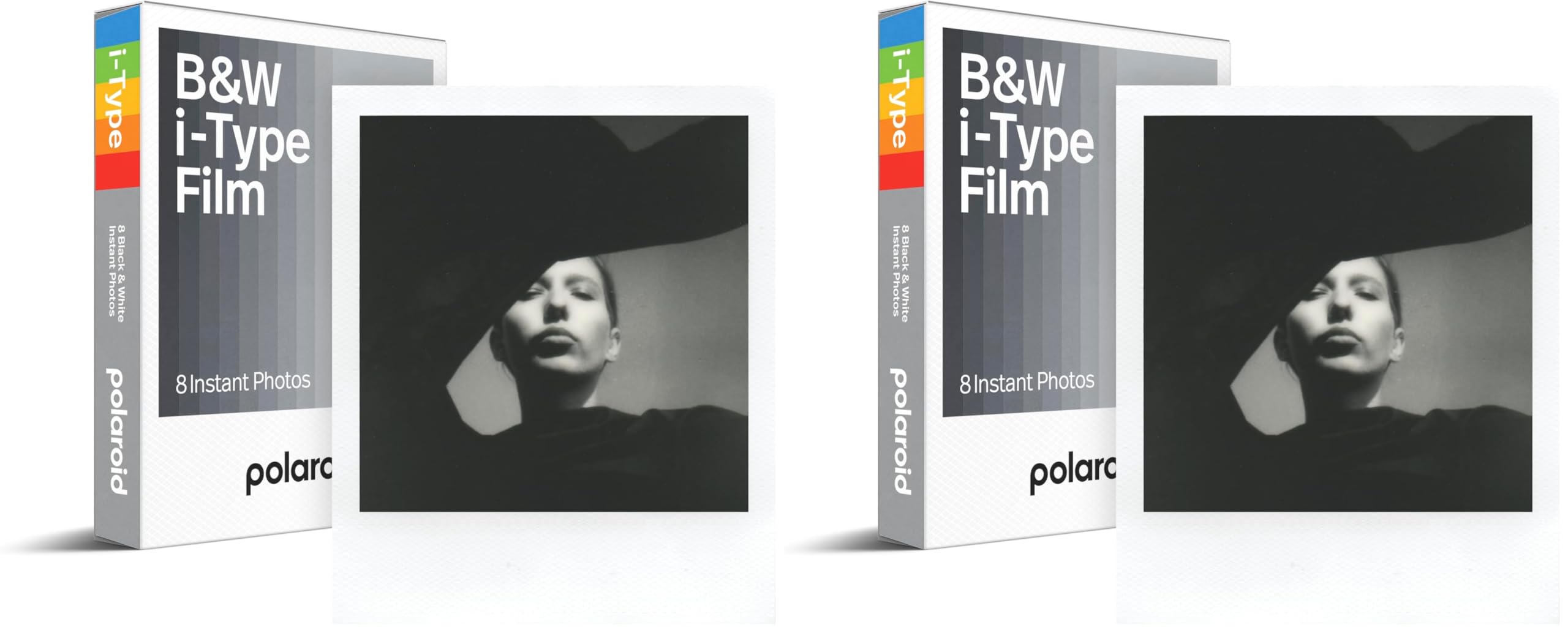 Polaroid B&amp;W Film for I-Type (6001) (Pack of 2)