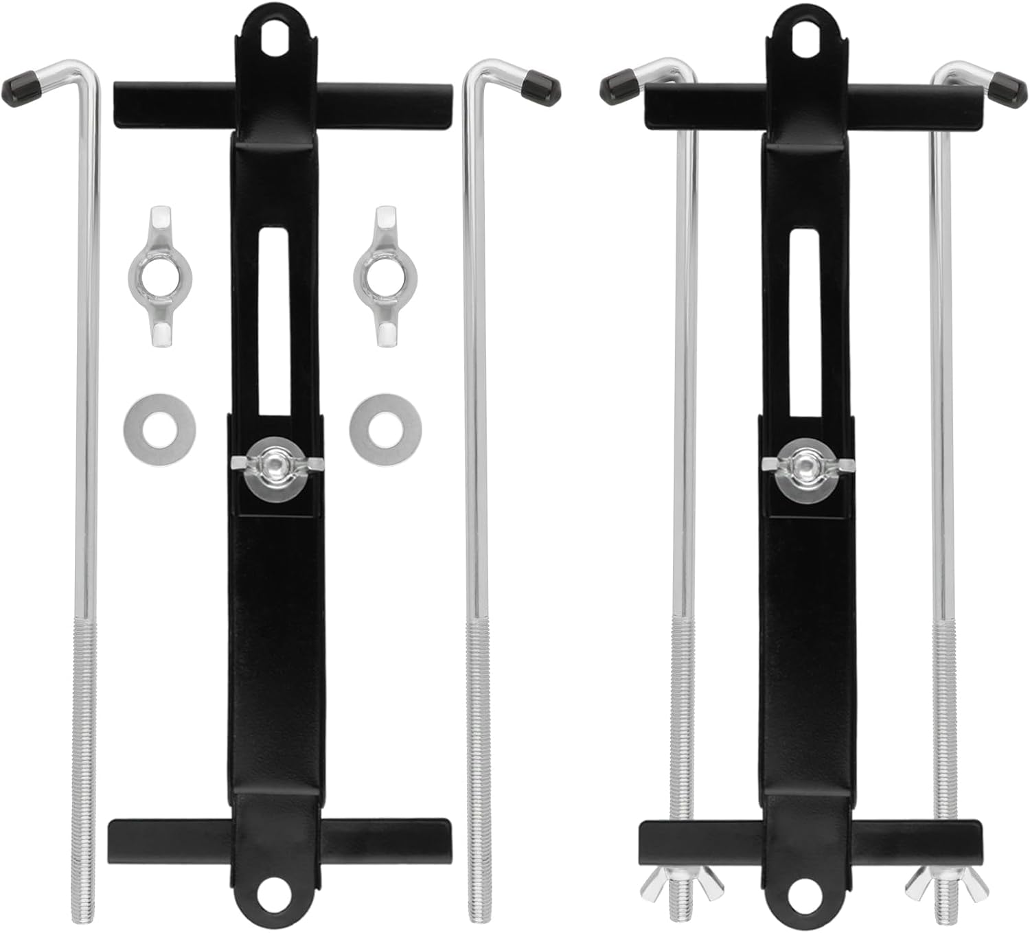 Battery Hold Down Bracket, 2 Pack Adjustable Car Battery