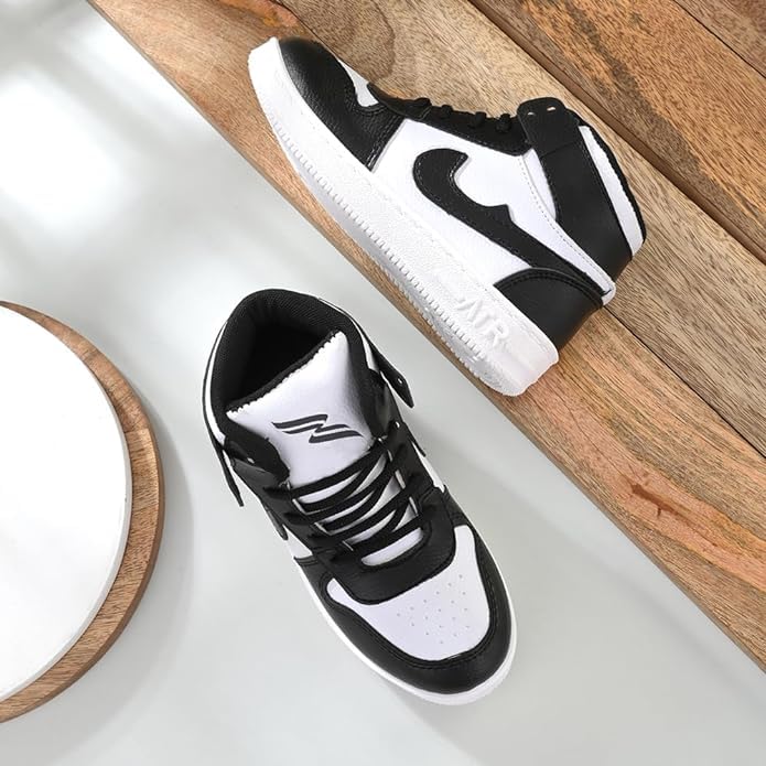 Image of HOOH Kids Unisex Sneakers for Boys and Girls from 5 Years to 12 Years (Size Chart in Images)
