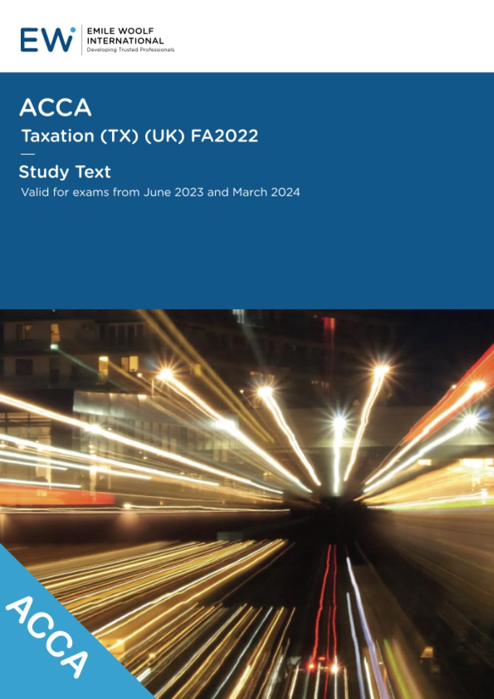 ACCA Taxation (TX) (UK) FA2022 - Study Text - 2023-24 : Emile