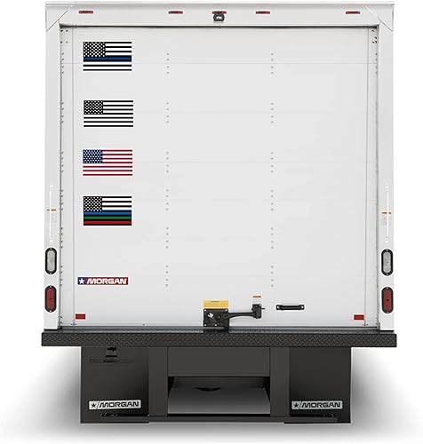 Miniatura 4 de Paquete de 2 letreros magnéticos de bandera estadounidense, color negro y blanco, 7.5 x 4.2 pulgadas, reflectantes, extraíbles, magnéticos, para