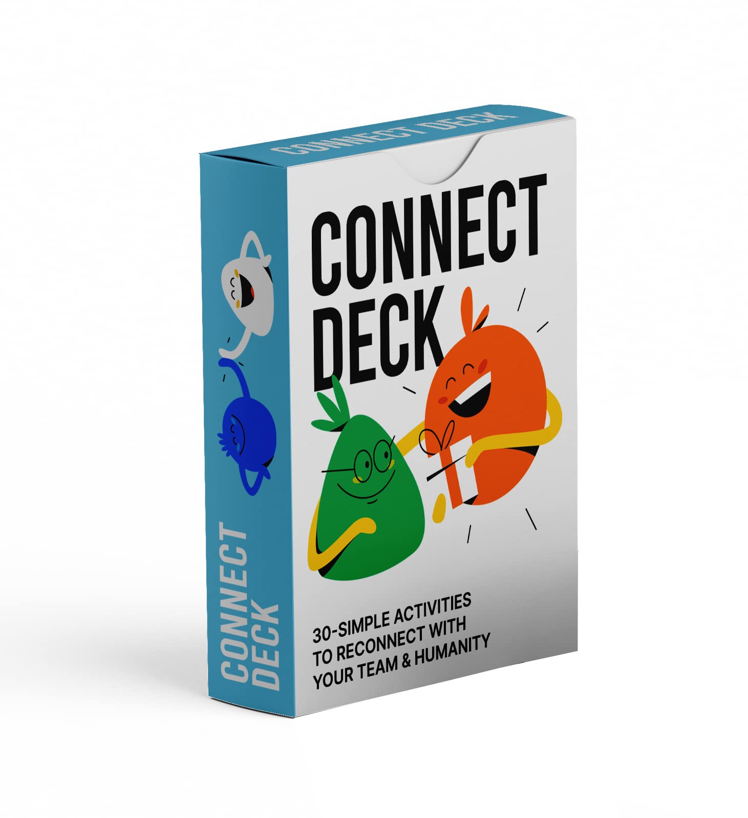 Connect Deck - Inspirational & Activity-Based Cards to Strengthen Connections with Others (Remotely or in-Person)