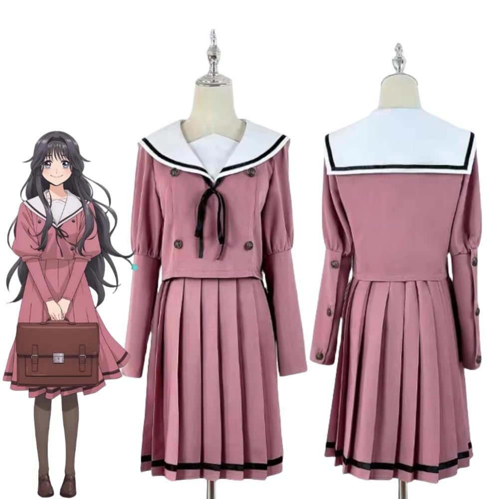 Amazon.co.jp: 薫る花は凛と咲く コスプレ衣装 制服 和栗薫子 cosplay