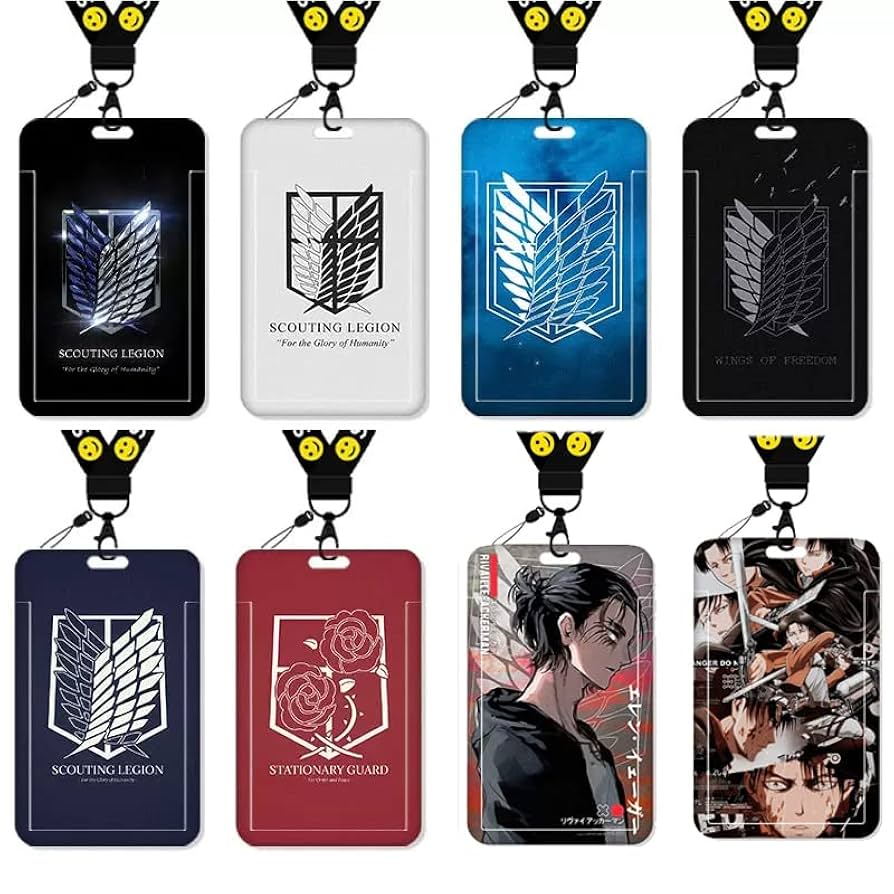 Amazon.co.jp: 進撃の巨人 パスケース ICカードケース 自由の翼