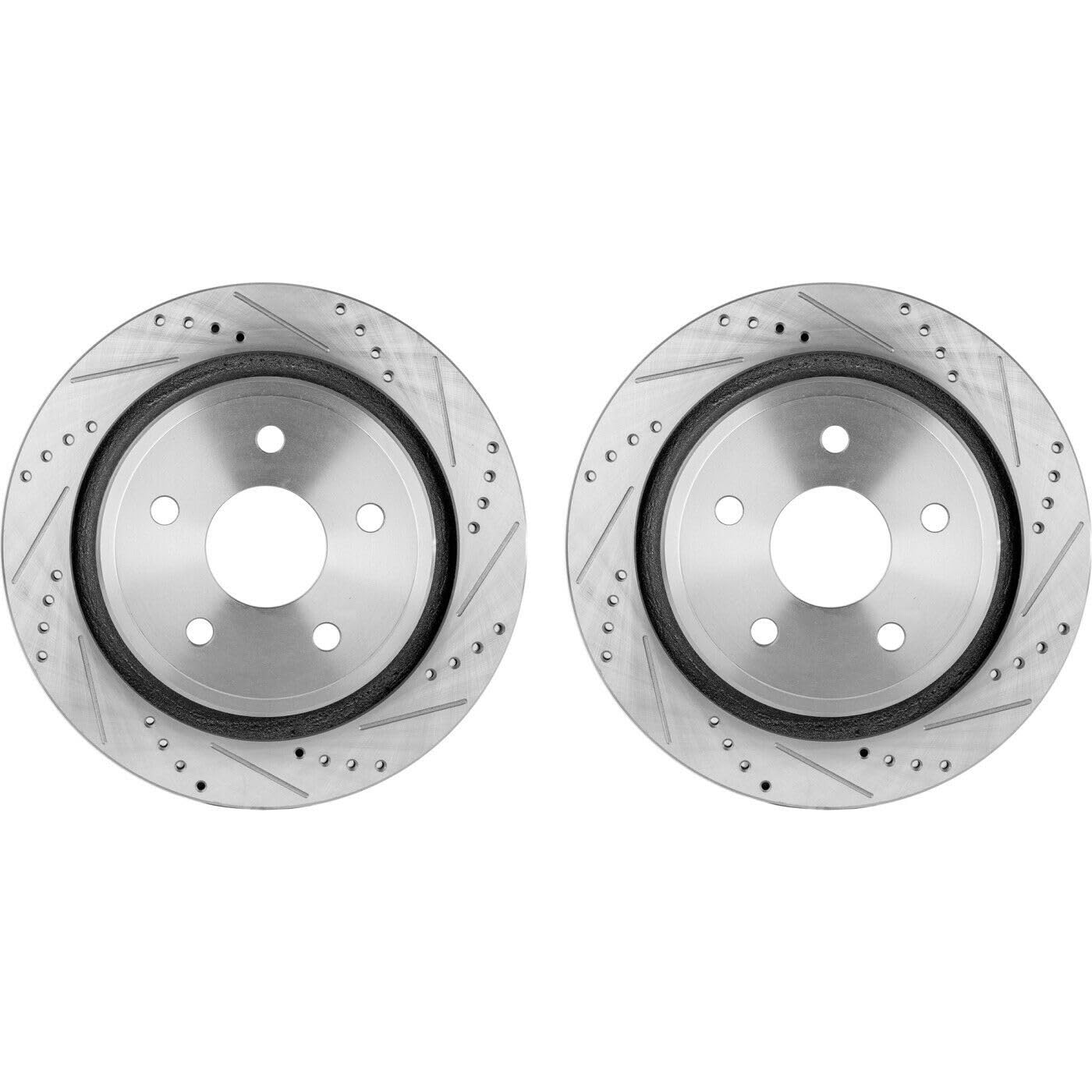 Amazon.com: AUTOPARTS FACTORY 2pcs Disc Brake Rotor Set Rear Right  