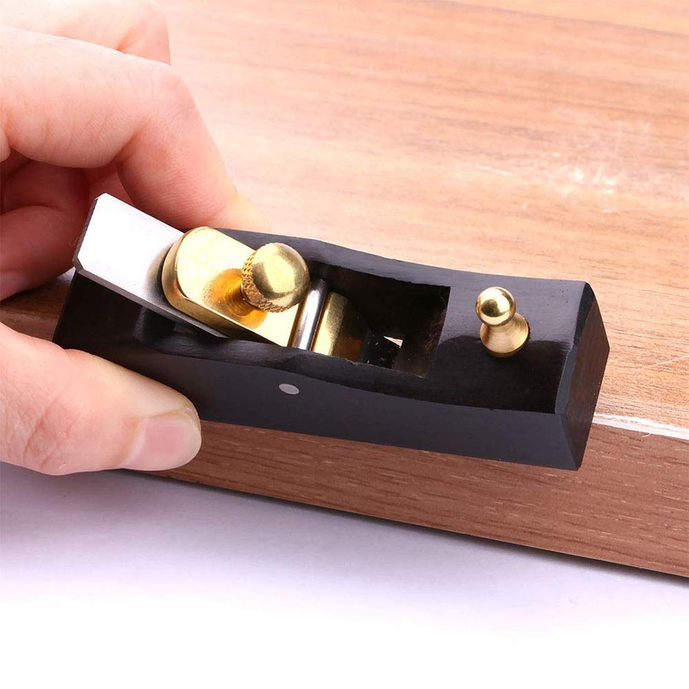 Strumenti per la lavorazione del legno Strumenti fai-da-te Mini pialla per legno Strumento manuale Fondo piatto Piano per rifilatura del legno per la lavorazione del legno Piallatura in legno HUG-De