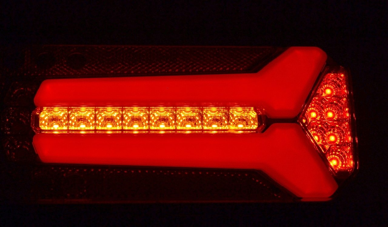 2 x LED tylne tylne tylne połączenie 24 V 12 V światła pozycyjne samochód ciężarówki przyczepa podwozie przyczepa kempingowa autobus