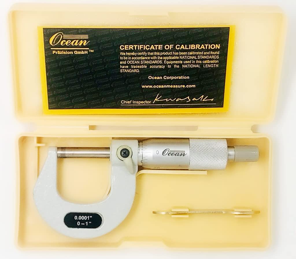 Ocean Outside Micrometer Range 0-1 Inch, Reading 0.0001 Inch - Image 2 thumbnail