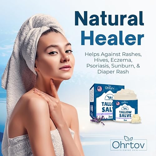 Miniatura 4 de Salve de ternera - Bálsamo para todo uso natural de carne de res alimentada con pasto y miel - Crema corporal hidratante ideal para eczema, piel