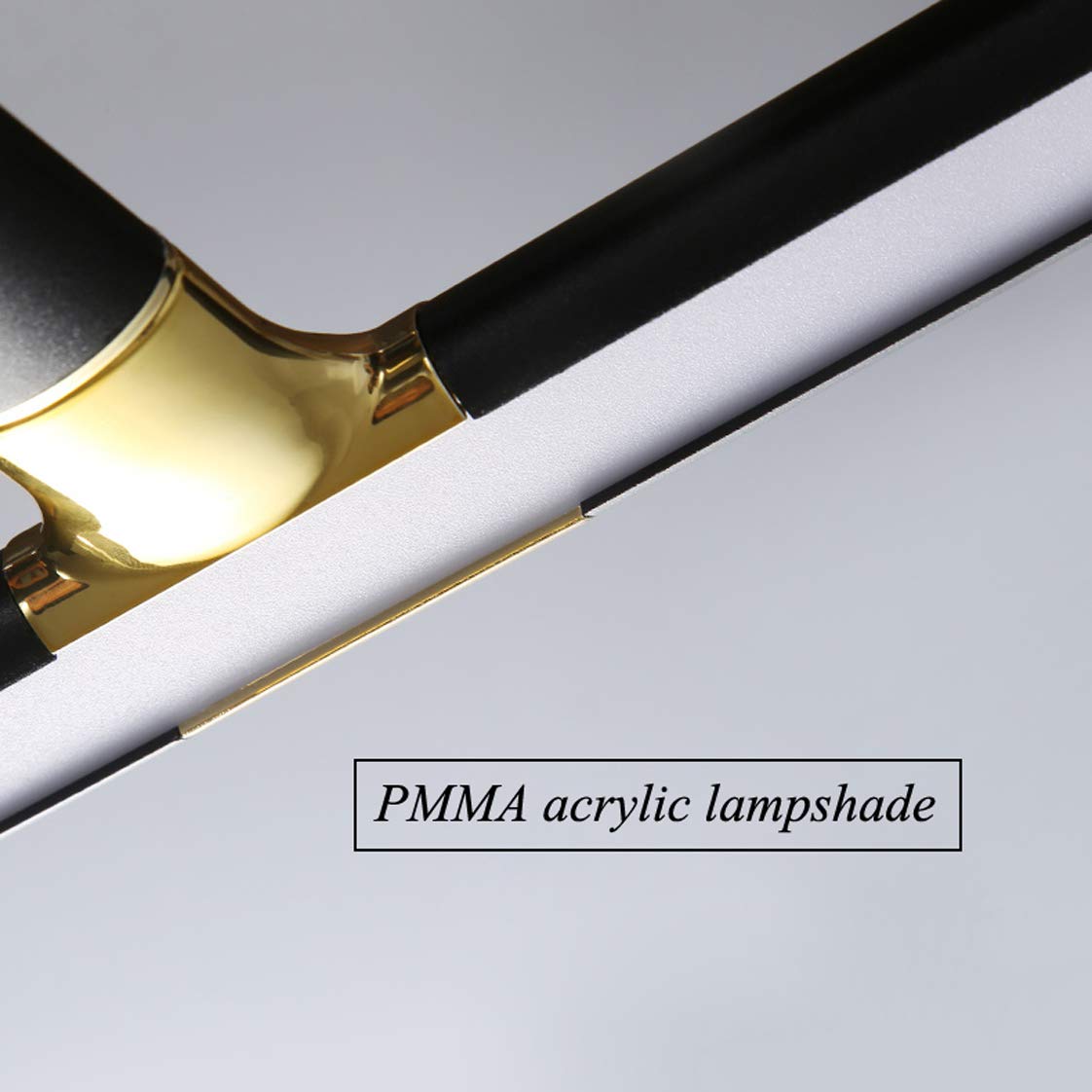 Badezimmer-Spiegelleuchte, 10 W LED, 4000 K, moderne Wandleuchte, 50 cm, stilvolle Innenbeleuchtung, elegantes neutralweißes Licht für Heimdekoration
