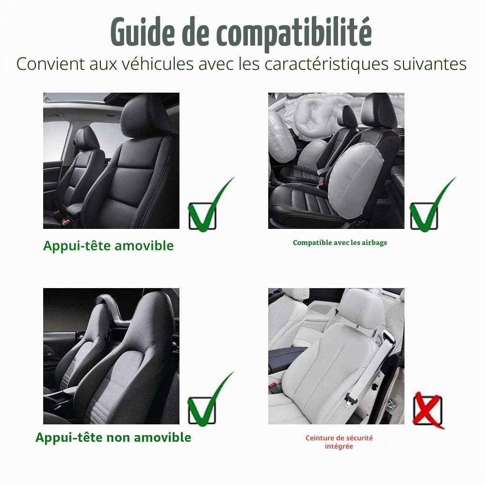 TOYOUN Classique Housses Siège Voiture Avant Simili-Cuir Universelle Housse de Sieges Auto Couvre Siege Auto Avant Convient à la Plupart des Voitures, Camions, SUV ou Camionnettes, Rouge