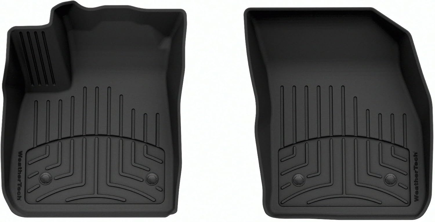 WeatherTech FloorLiner HP Custom Fit Floor Mats for Buick Envision 1st Row (4416601IM), Black