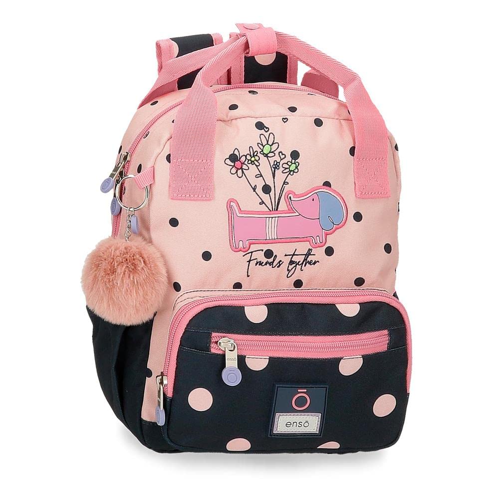 Enso Friends, pink, backpack 28