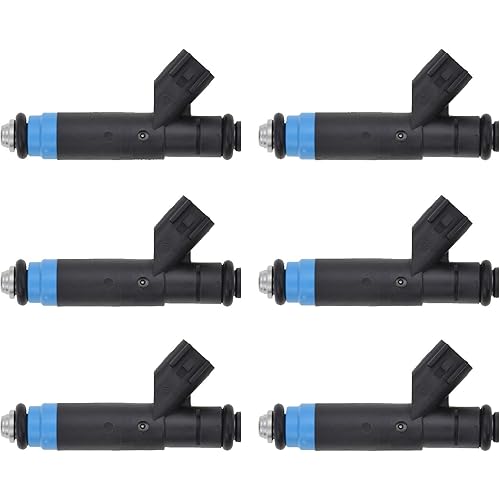 New Set of 6 VDO Fuel Injectors for Jeep Grand Cherokee TJ Wrangler 4.0L L6