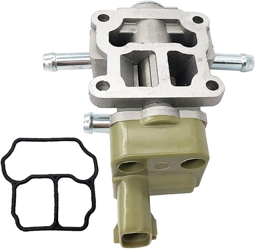 22270-62050 Válvula de control de aire de ralentí con junta compatible con Toyota Tundra 2000-2003, T100 1997-1998, Tacoma 1997-2004, 4Runner 3.4L